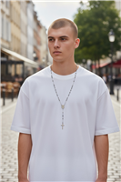 Roma - Via Tiburtina 529 - Collana Domar Rosario acciaio in Acciaio ROSARIO 001 - ROSARIO 001